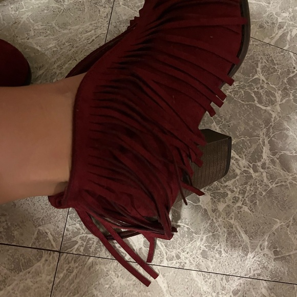 ❤️Red tassel shoes - Picture 4 of 5